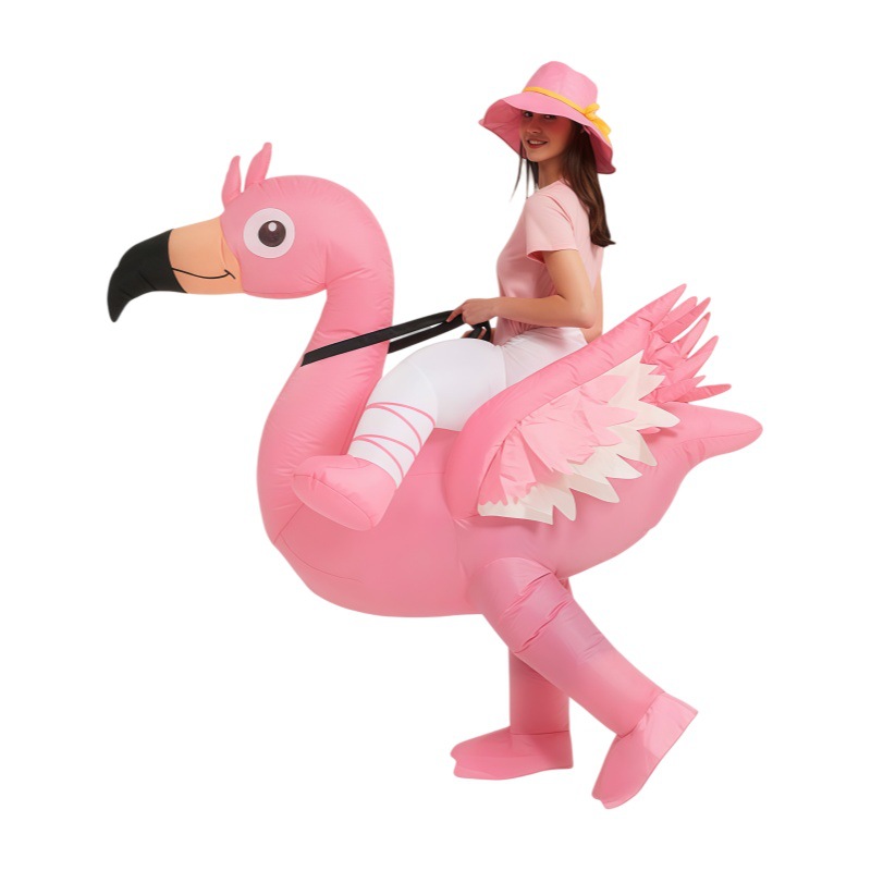 Cosplay Props - Pink Flamingo Inflatable Costumes Cartoon Animal
