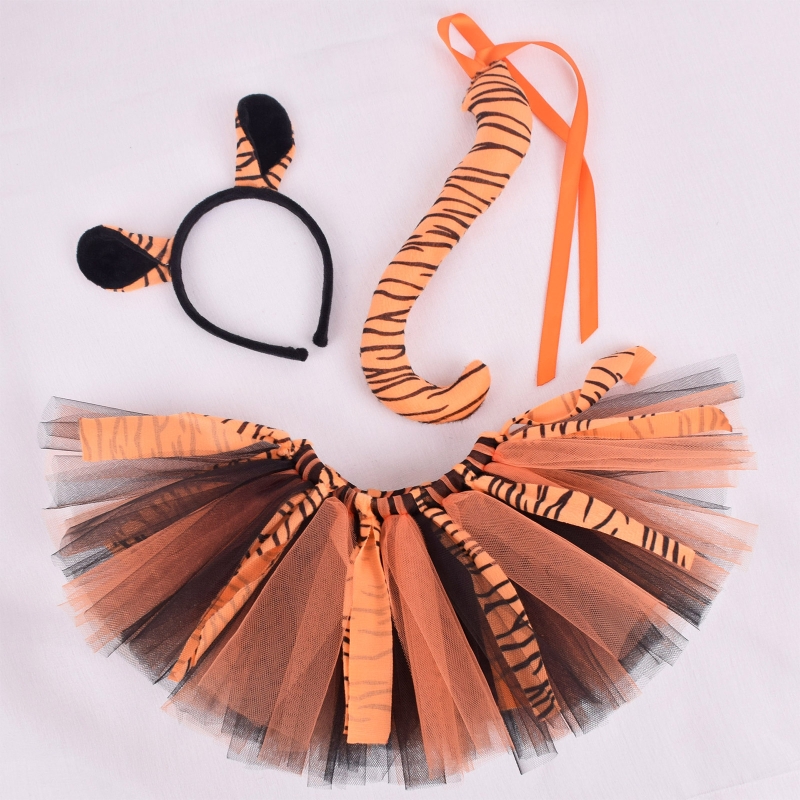 Cosplay Prop Kit - Tiger Costume Set Tiger Ears Tail