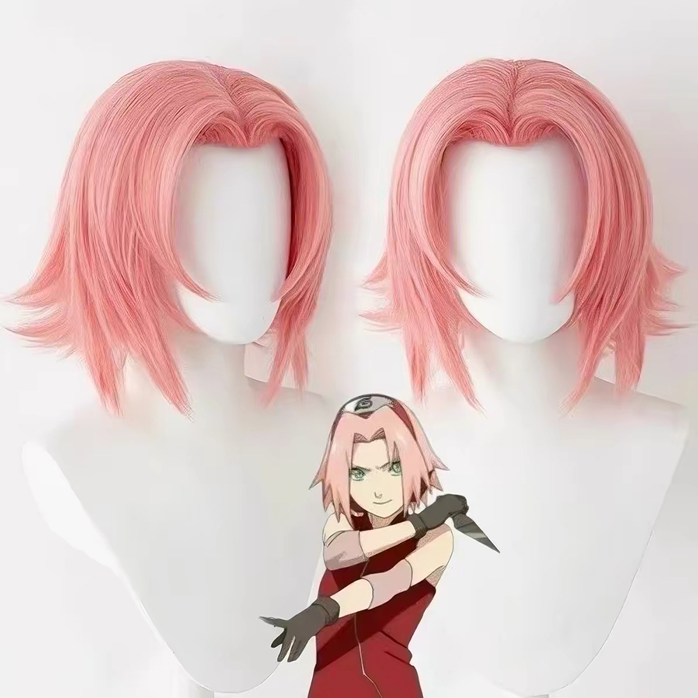 Wig Fiber Net - HAIRJOY Synthetic Hair Wig Pink Haruno
