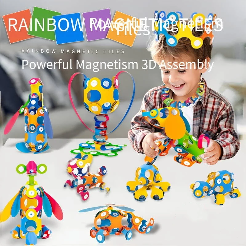 48Pcs Rainbow Magnetic Sheet K - Cosplay Prop Kit 评论和价格
