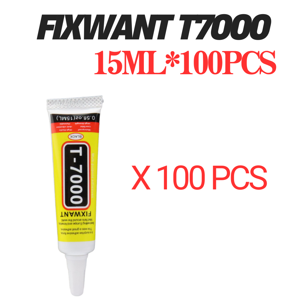 100PCS 15ML T-7000 Black Conta - Contact Cement Glue 评论和价格