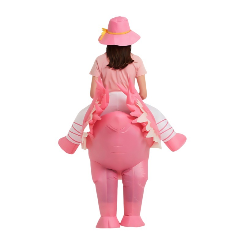 Pink Flamingo Inflatable Costu - Cosplay Props 评论和价格