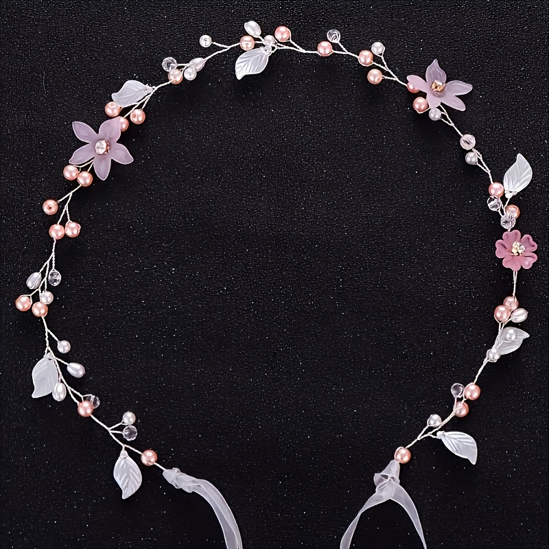 Crystal Leaf Hair Vine Band He - Aerith Cosplay Prop 评论和价格