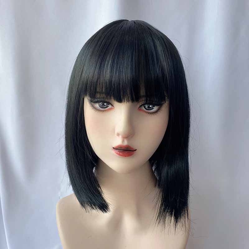 Women's straight wig with air  - Wig Fiber Net 评论和价格