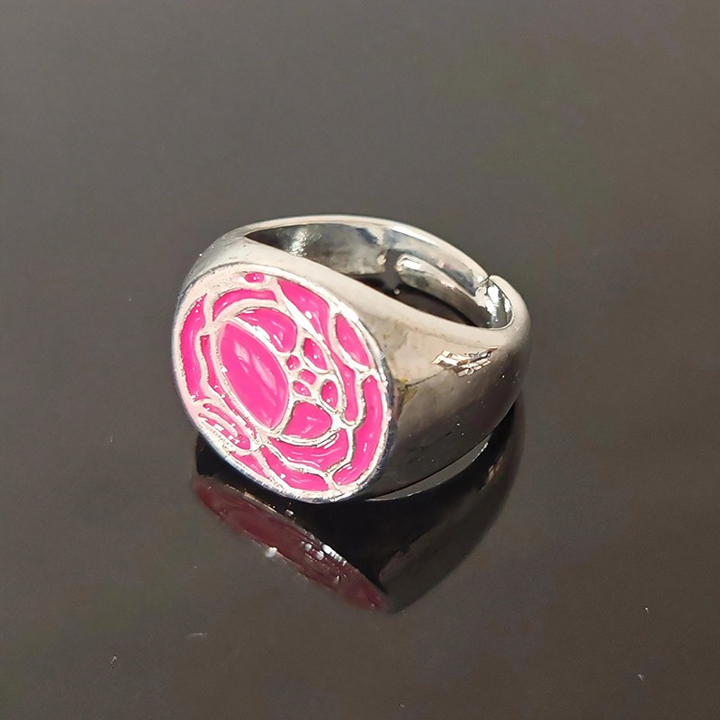 Pink Rose Ring Tenjou Utena Re - Cosplay Prop Diy 评论和价格