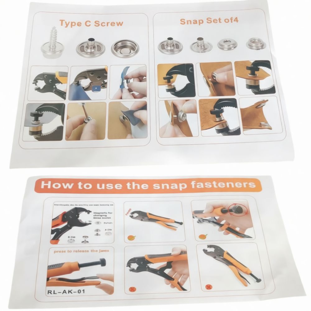 Manual Metal Snap Fastener Set - Snap Fastener Set 评论和价格