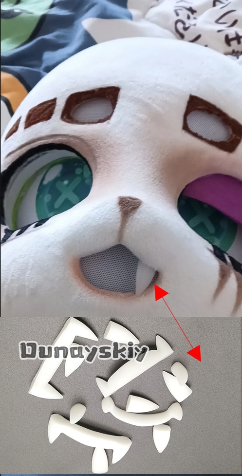 Furry 3D Printing Kemono Fursu - Cosplay Prop 3D Print Settings 评论和价格