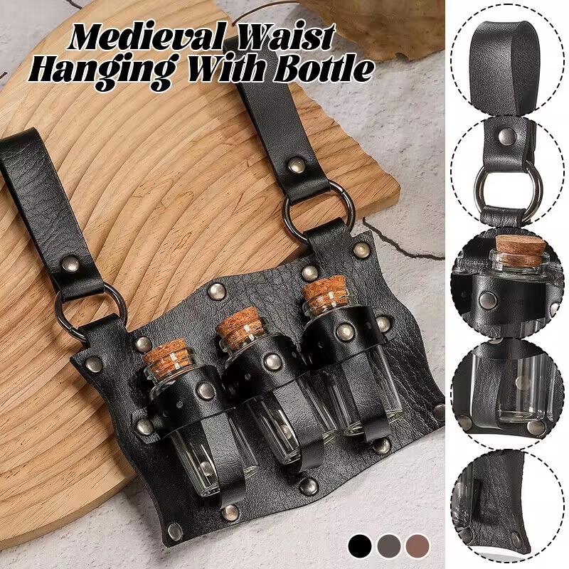 Medieval Alchemy Vial PU Holde - Cosplay Prop Kit 评论和价格