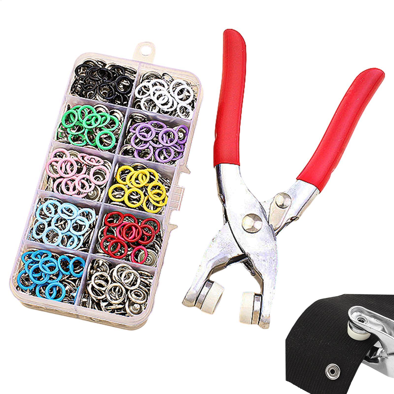 Clothing Button Kit 5-Claw Met - Snap Fastener Set 评论和价格